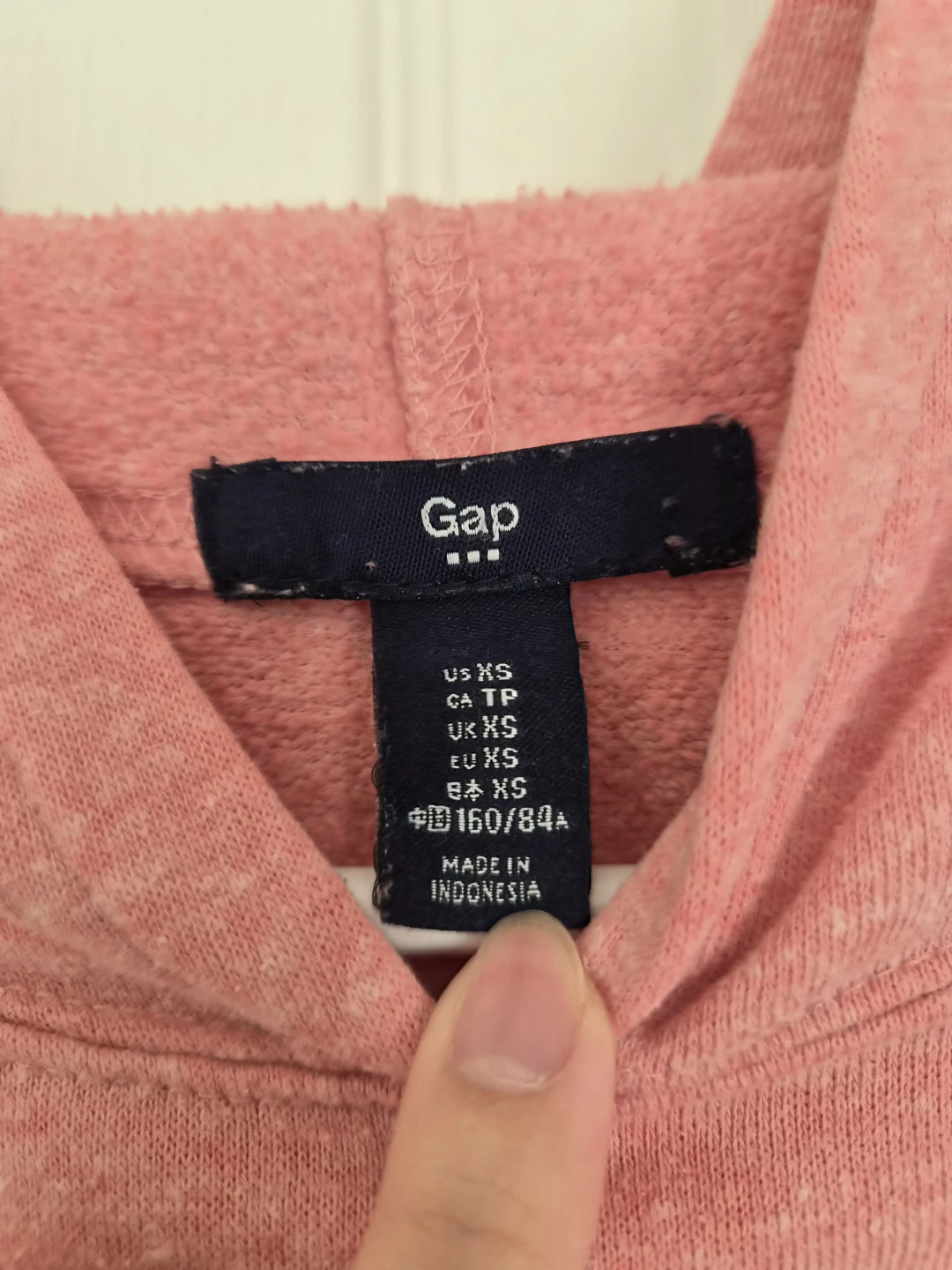 Gap Pink Hoodie - Size XS - photo 3
