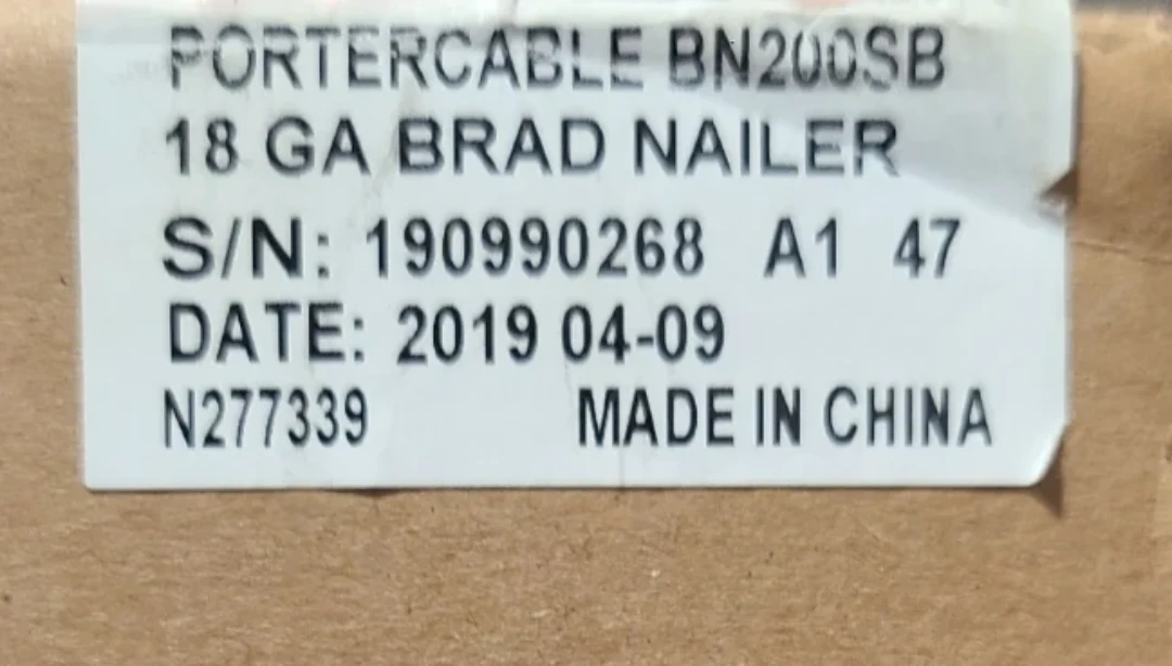 Porter-Cable 18 GA Brad Nailer Kit 🥕 - photo 4