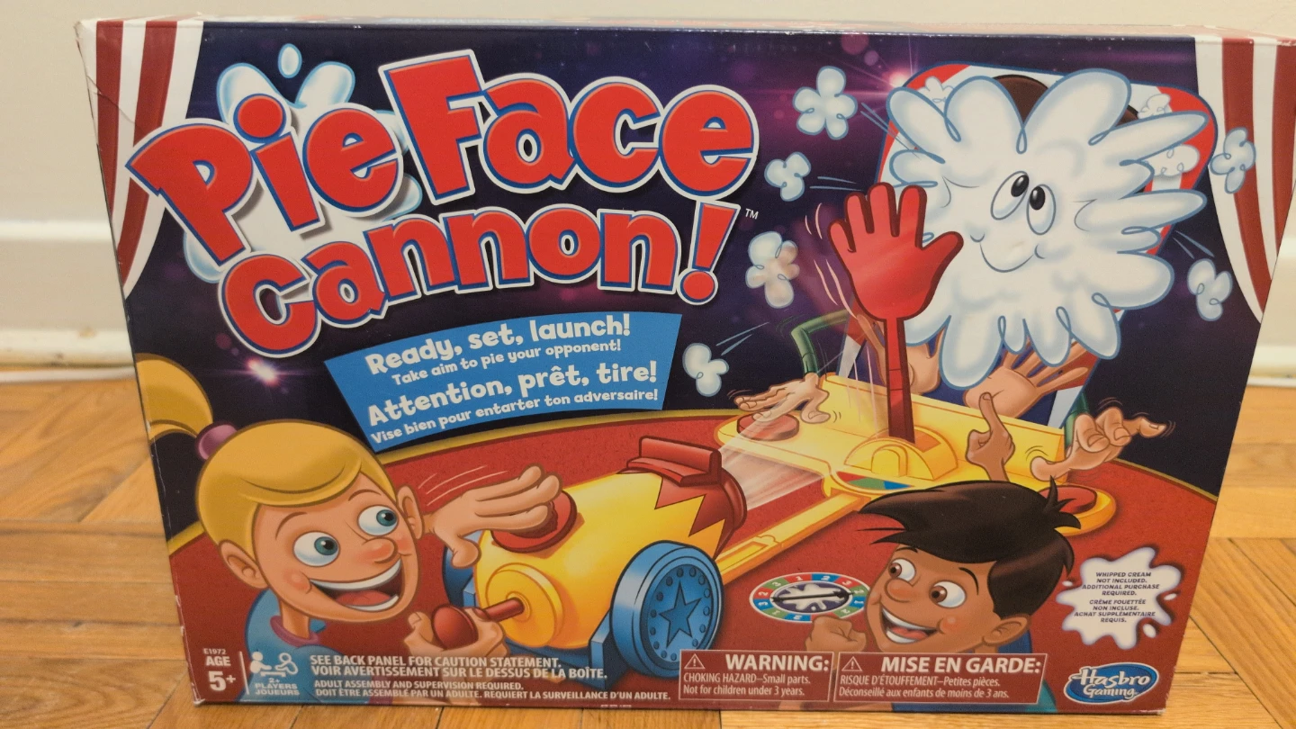 Pie Face Cannon! Game by Hasbro