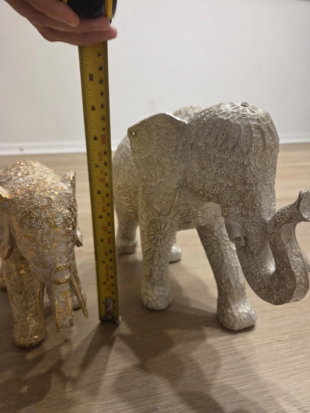 Decorative Elephant Figurines - Set of 2 - photo 5