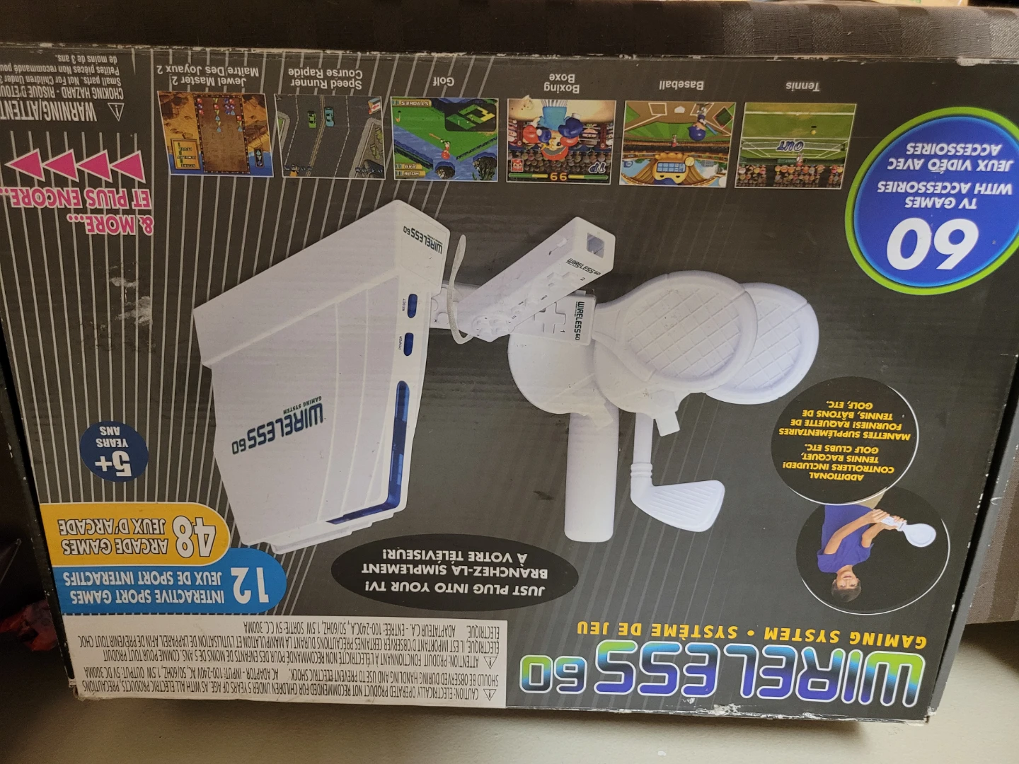 Wireless 60 Gaming System with Accessories