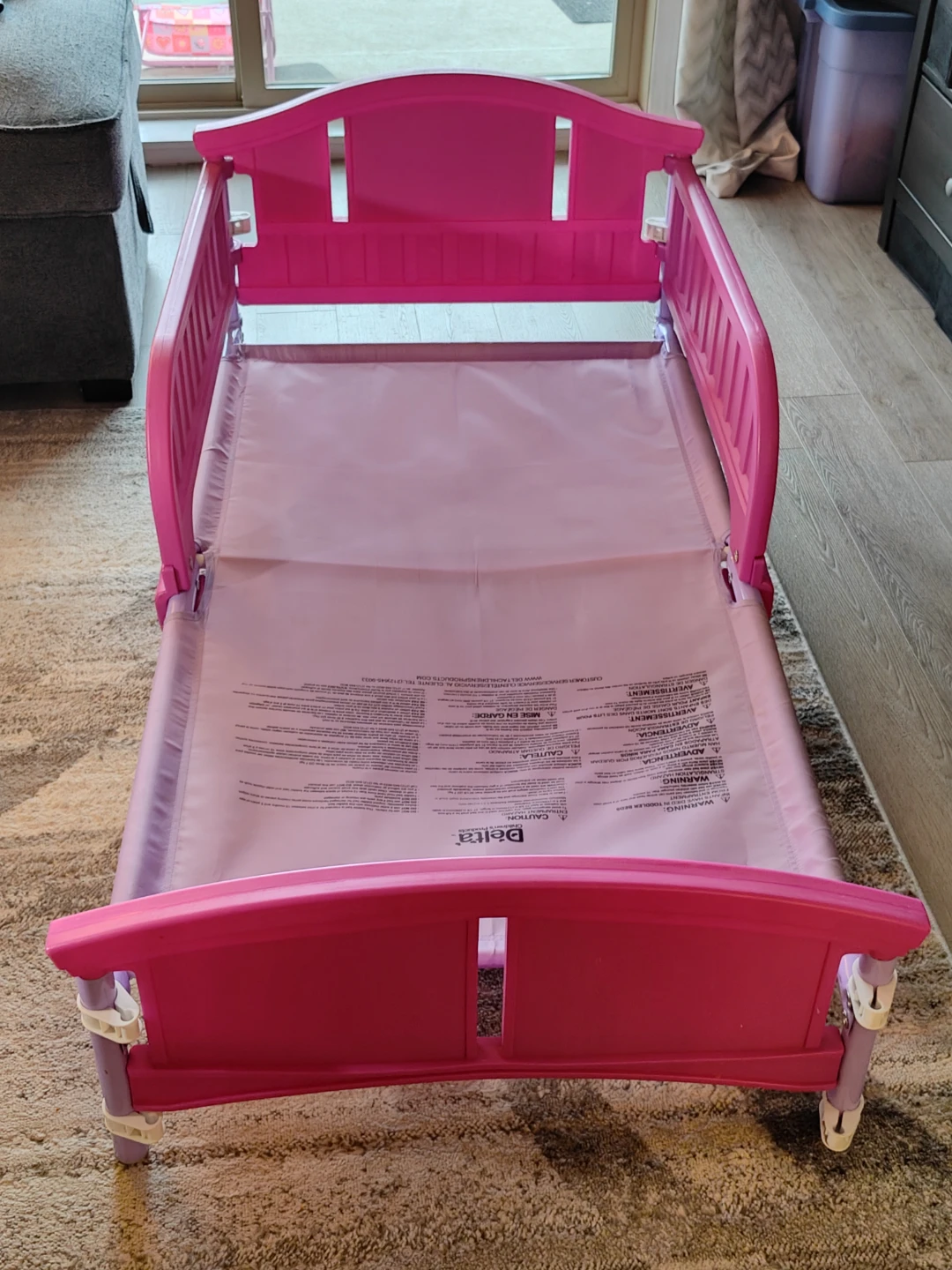 Delta Children Toddler Bed - Pink - photo 3