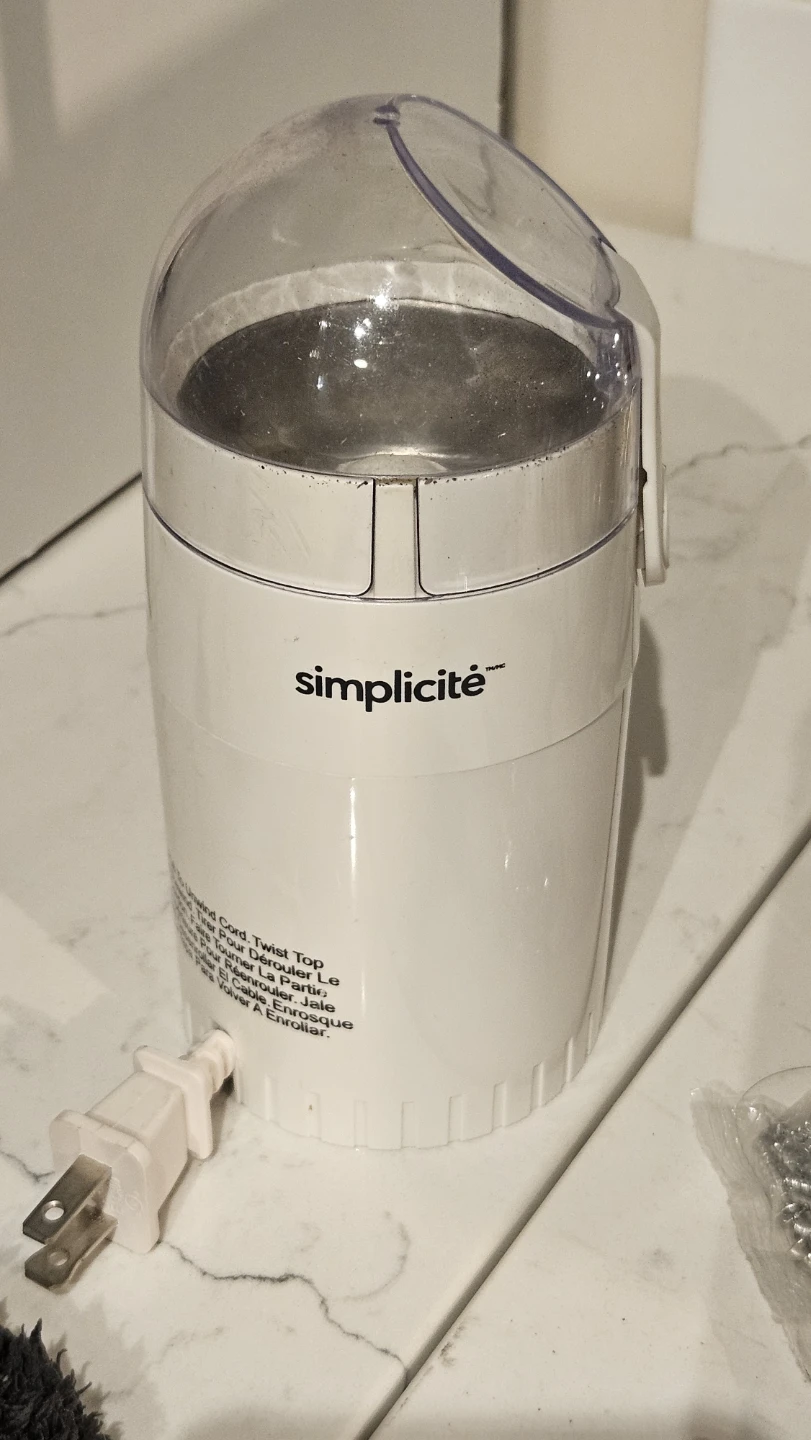 Simplicité Electric Coffee Grinder