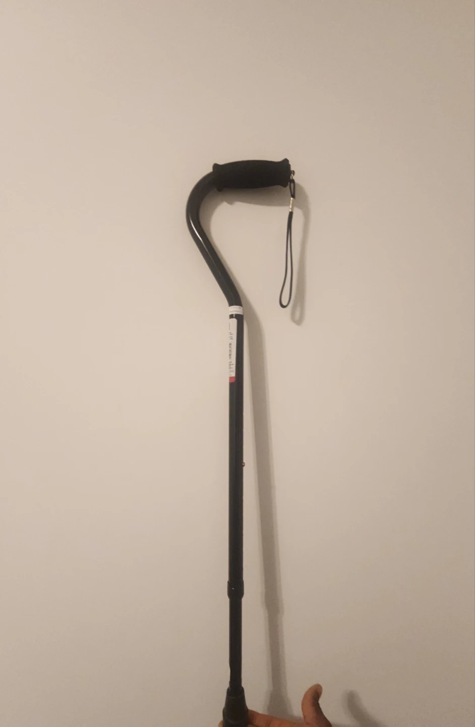 Adjustable Offset Handle Walking Cane