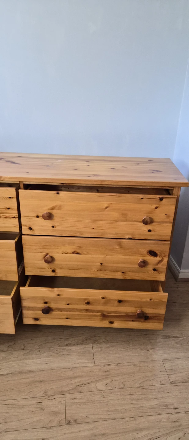 Pine Dresser with 6 Drawers - photo 2