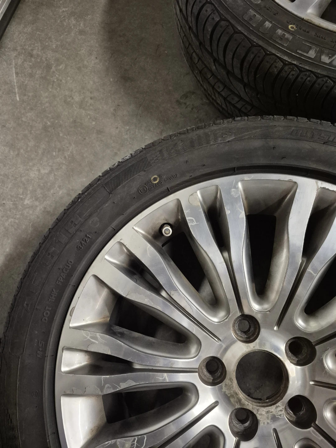 Set of 4 Used Tires and Rims - photo 3