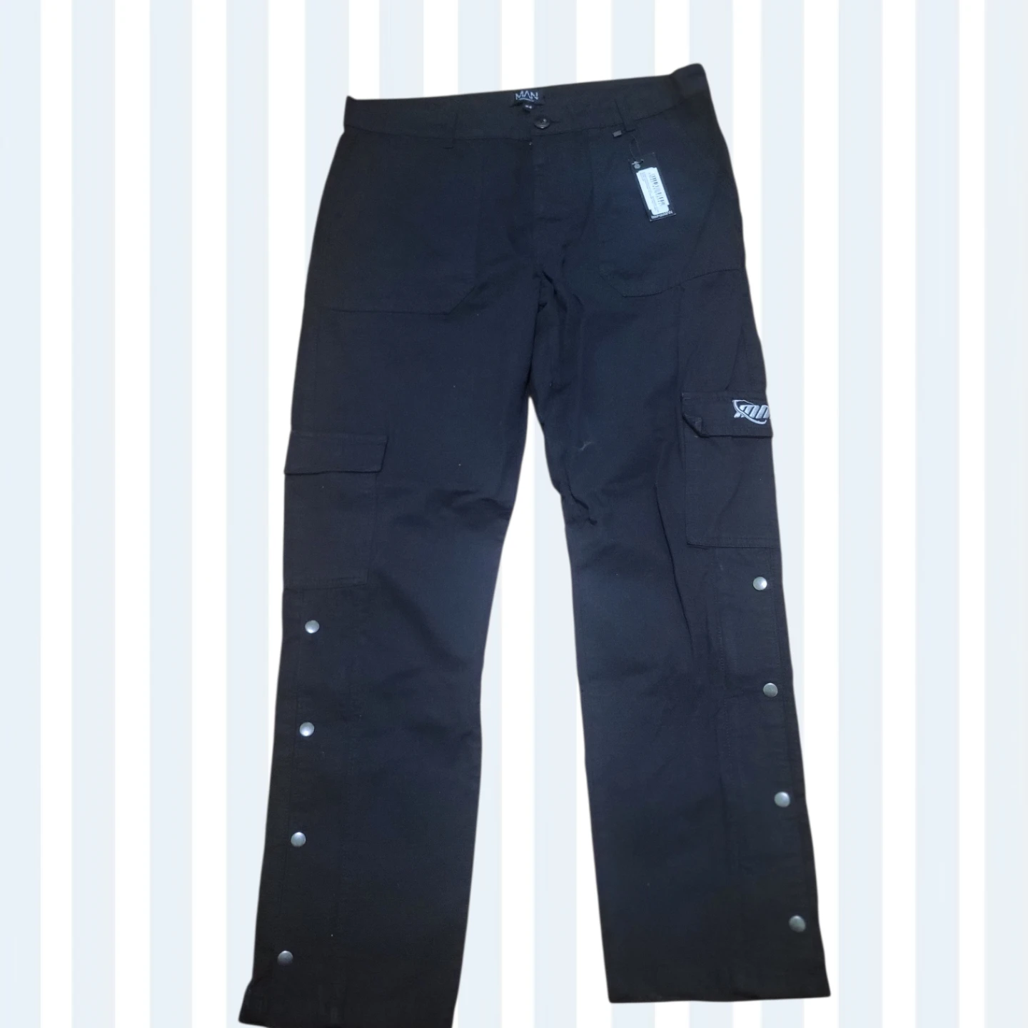 Black Cargo Pants