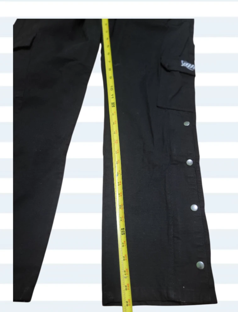 Black Cargo Pants - photo 5
