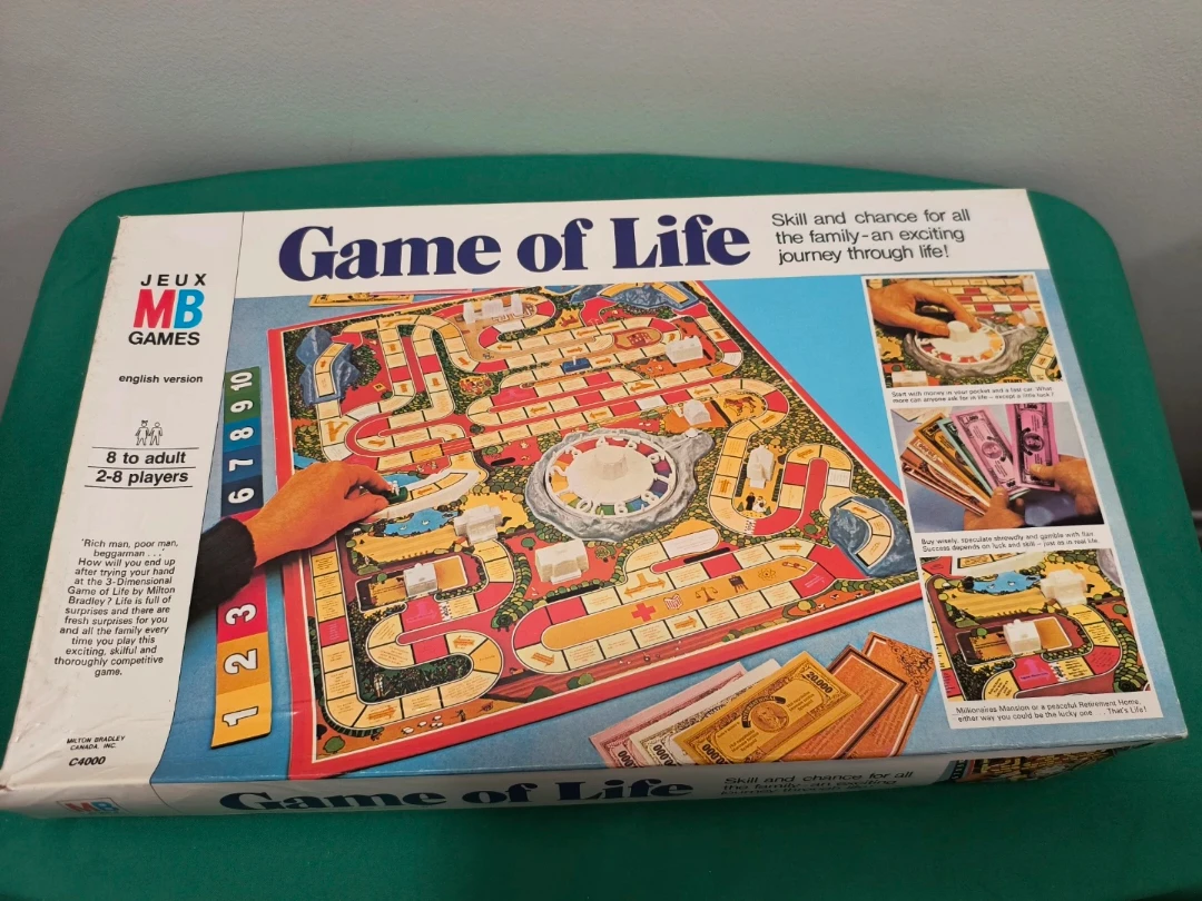 Milton Bradley Game of Life Board Game - English Version