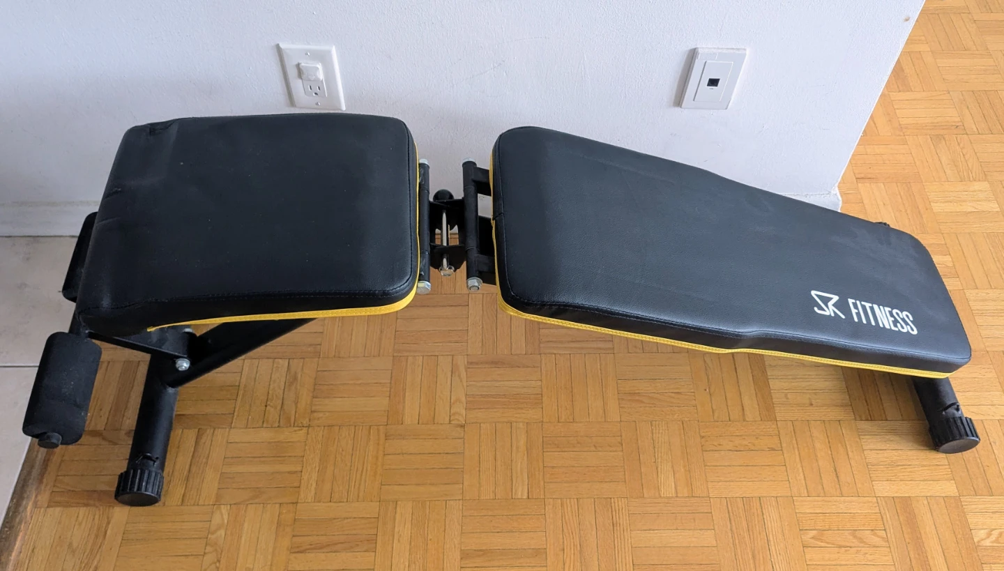 Fitness Adjustable Weight Bench - photo 3