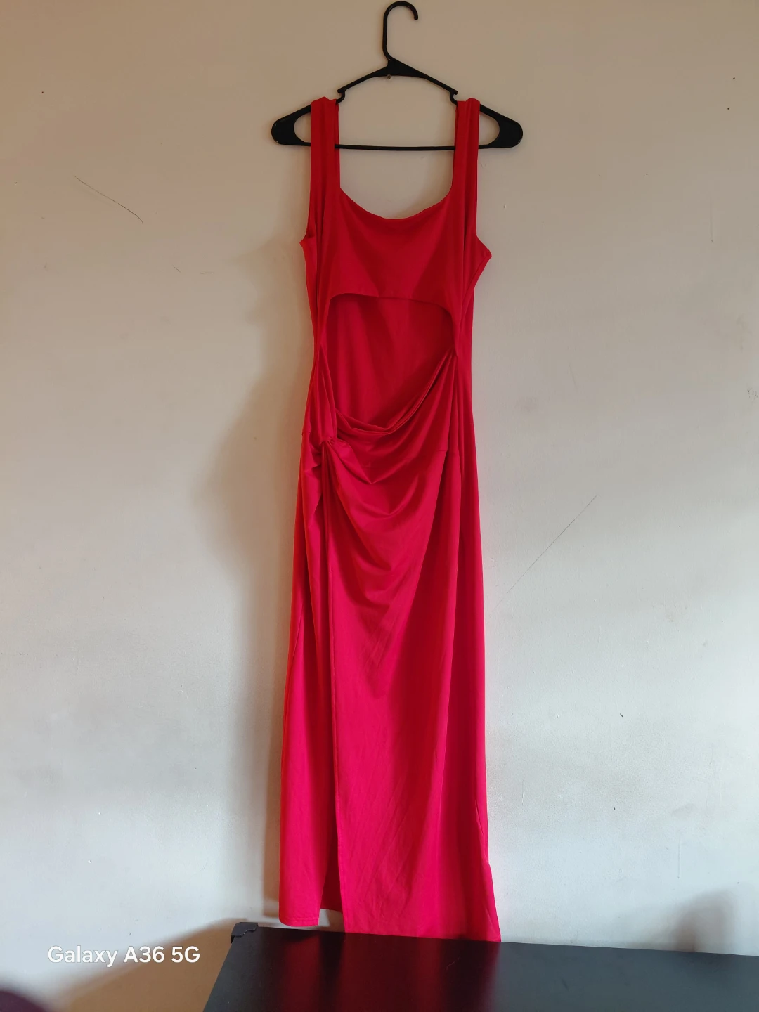 Red Cutout Maxi Dress - photo 2