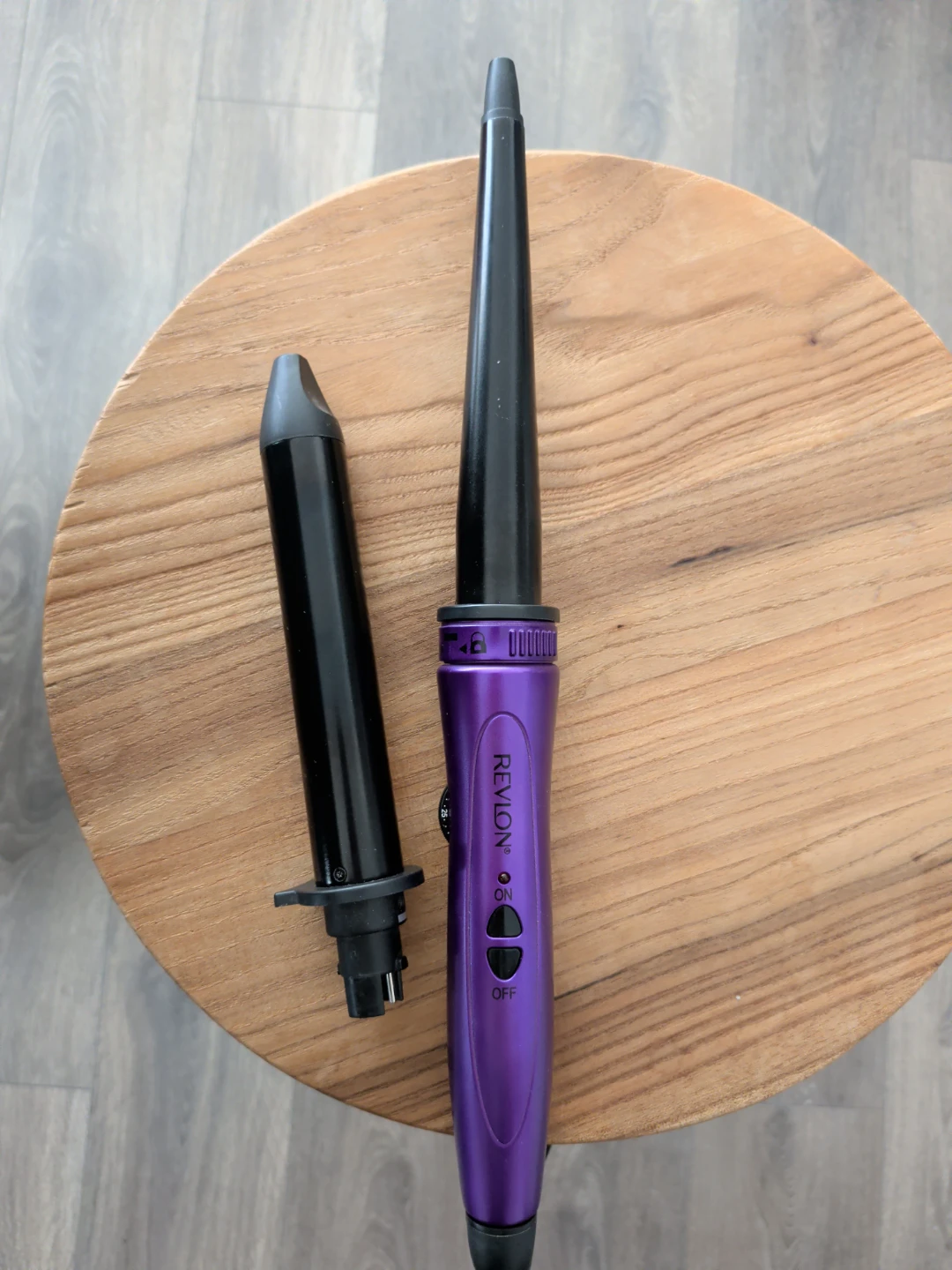 Revlon Purple Ceramic Curling Wand