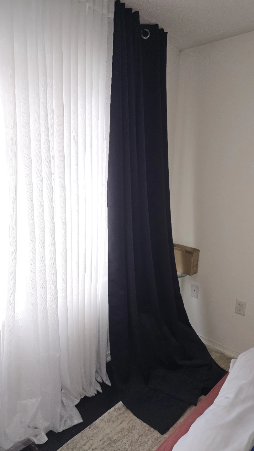 Black Grommet Curtains