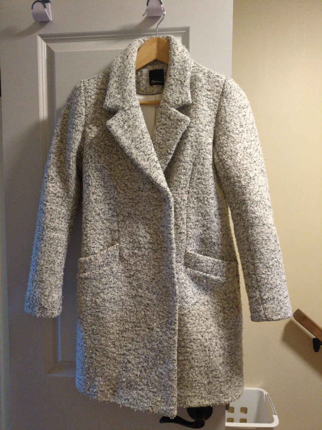 Reitmans Women's Tweed Coat XS