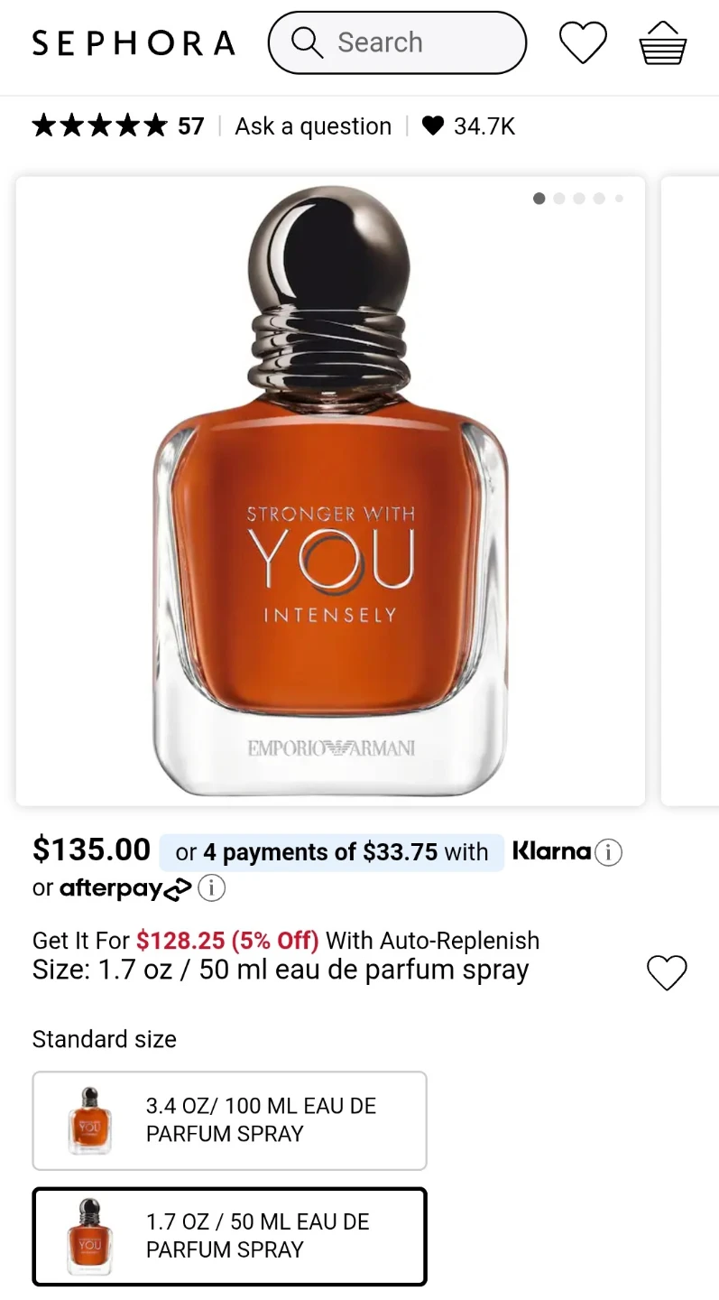Emporio Armani Stronger With You Intensely Eau de Parfum 50 ml - photo 3