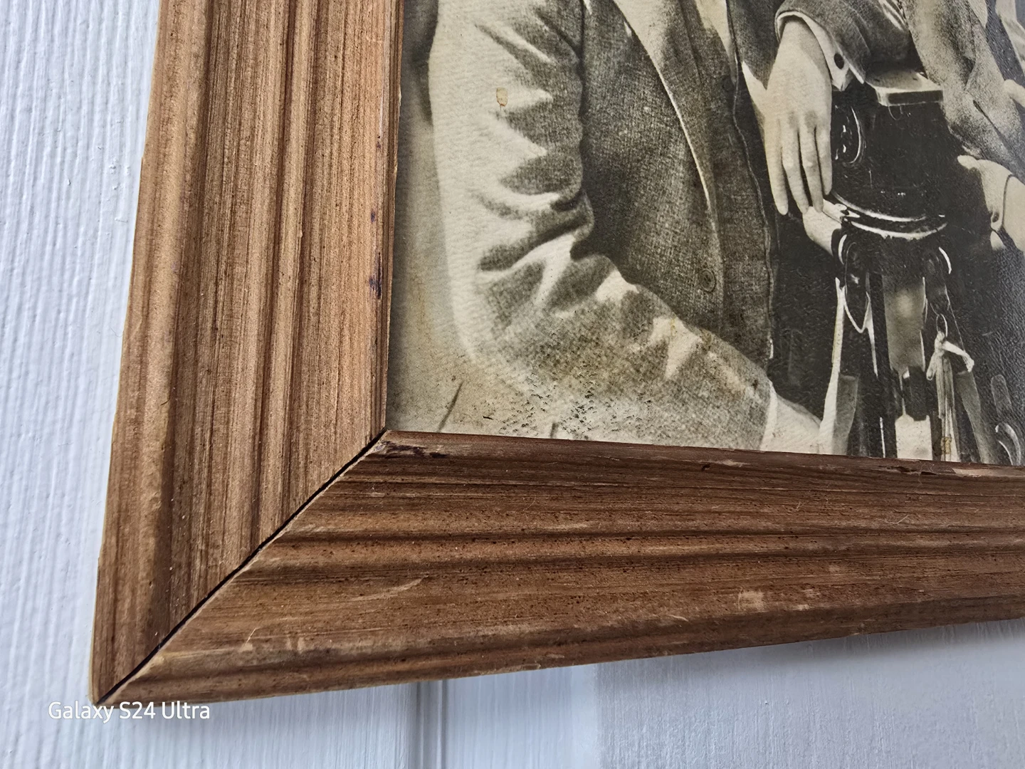 Laurel & Hardy Comedy Duo Wood Picture Frame Collectible - photo 4