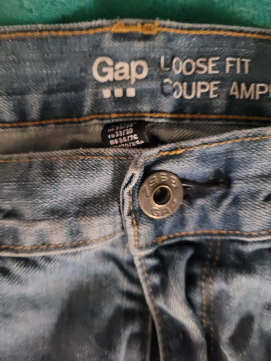 Gap Loose Fit Jeans Size 33/30 - photo 2