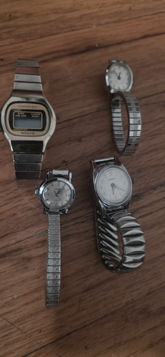 Lot of 3 Women's Watches - Timex & Syron