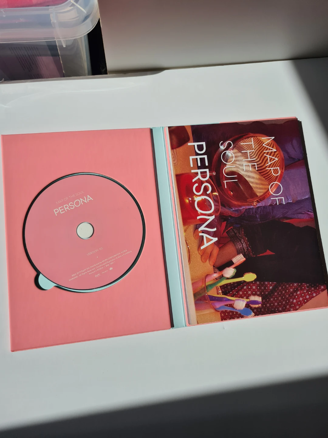 BTS Map of the Soul: Persona CD & Photobook 04 Version - photo 2