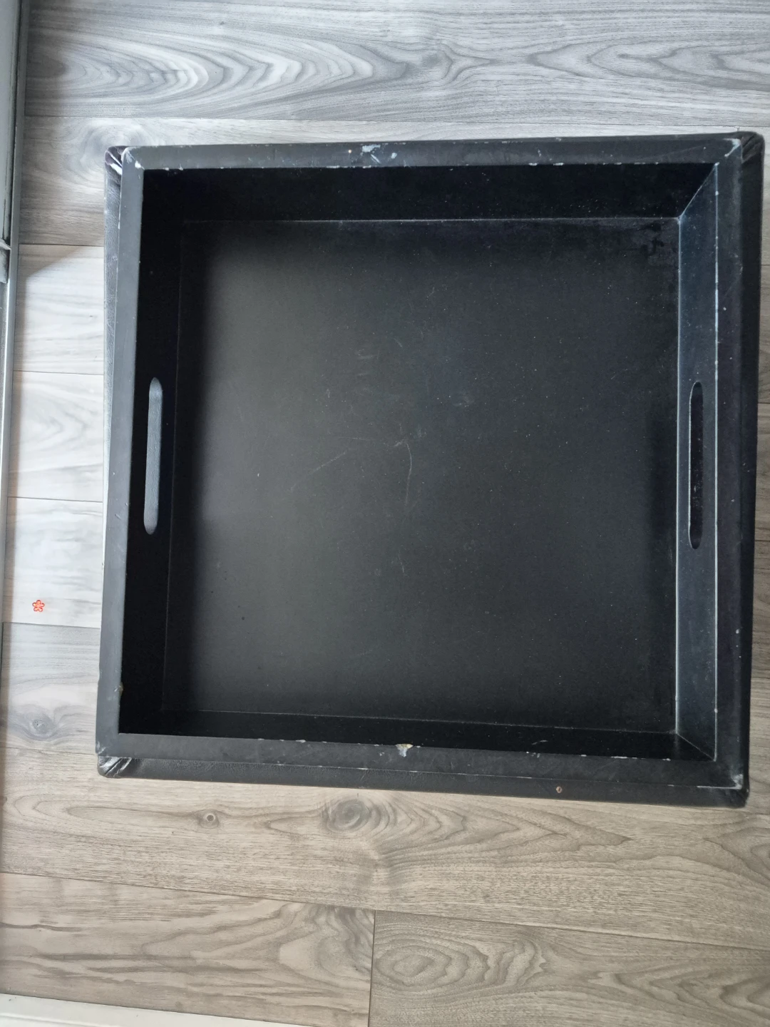 Black Storage Ottoman - photo 4