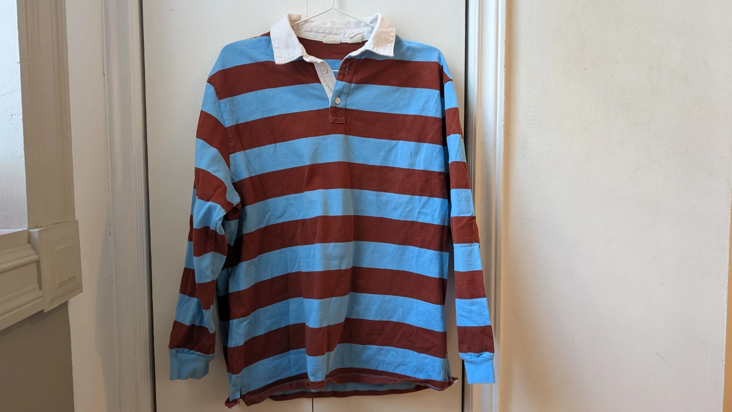 Levi's oversized rugby shirt