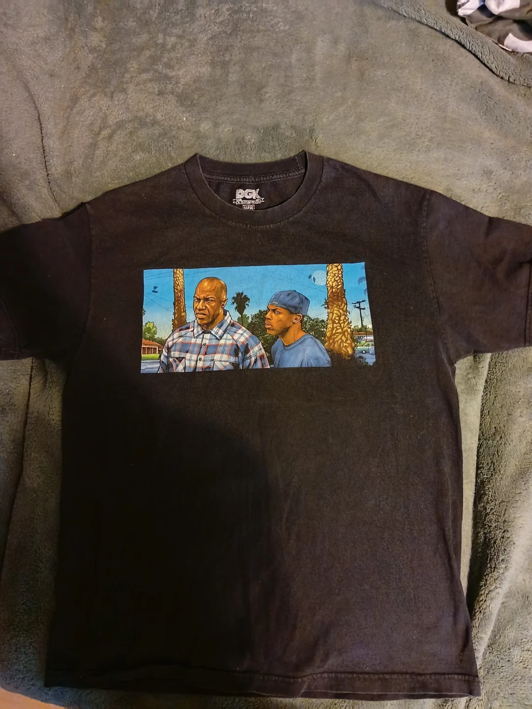 DGK Black T-Shirt with "Friday" Graphic - Large - photo 3