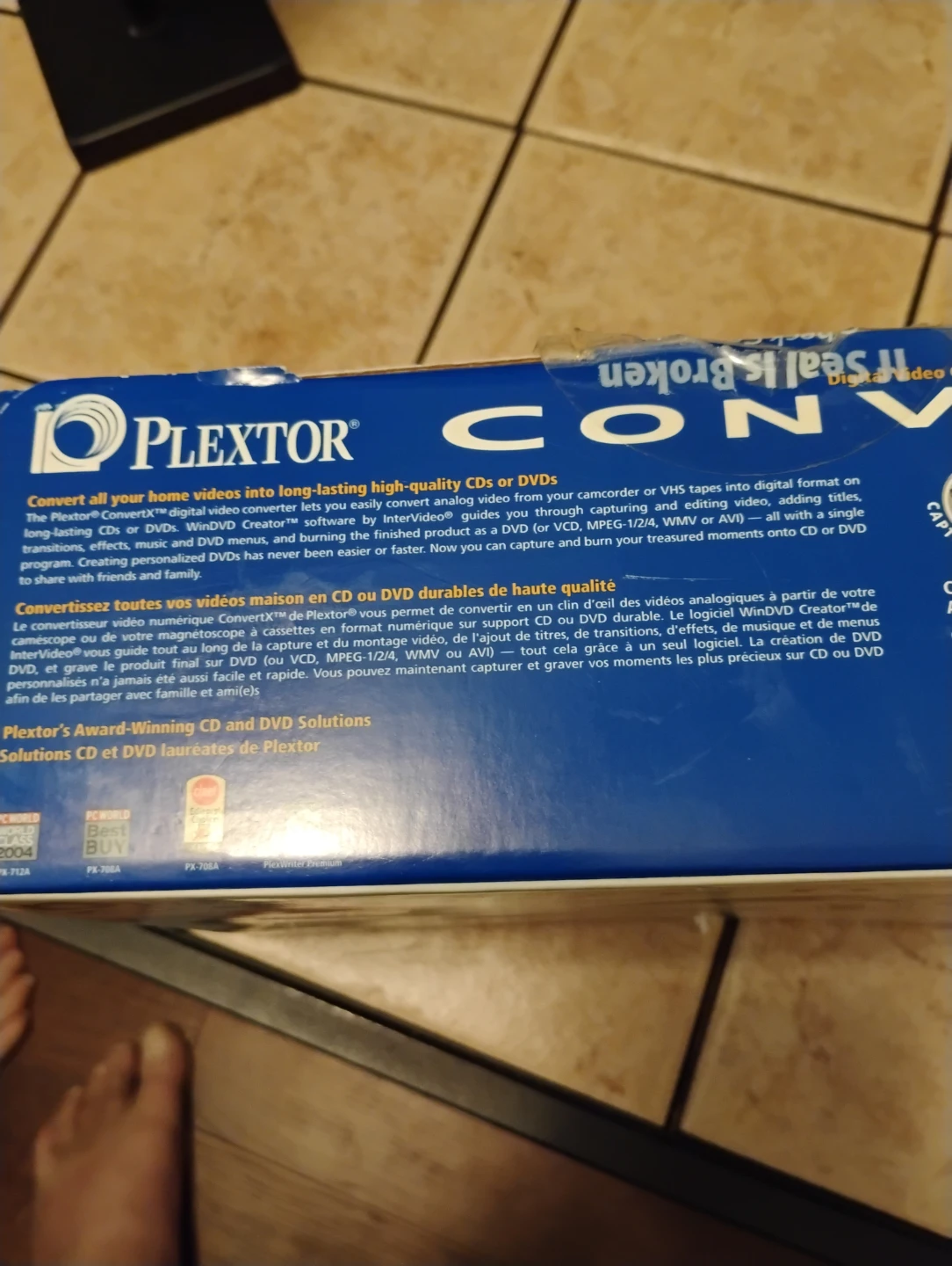 Plextor convertX Video Converter with Power Adapter - photo 3