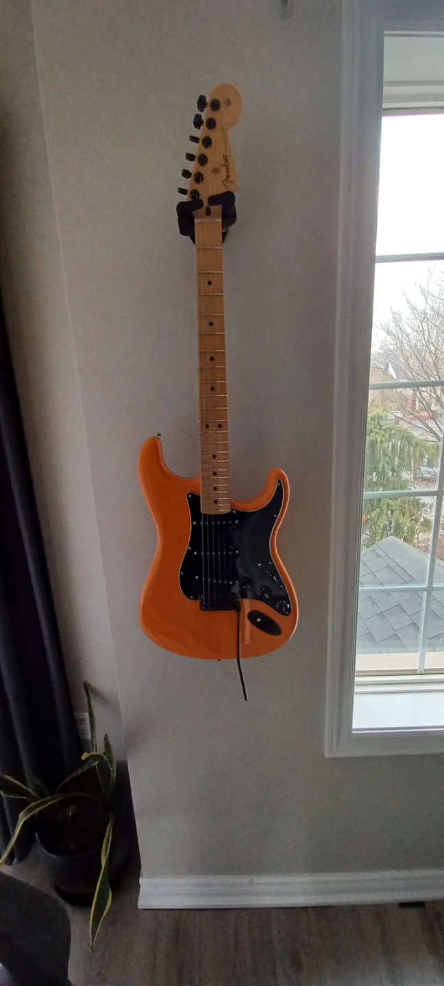 Fender Strat with Vegatrem  - Orange - photo 3