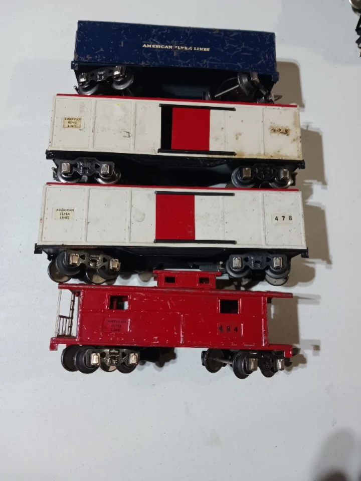 American Flyer Train Cars