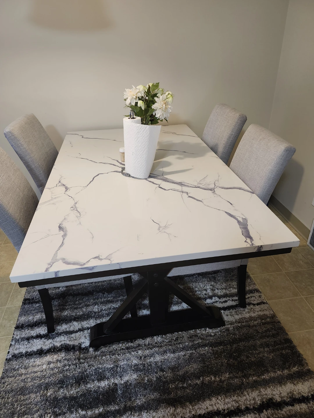 Dining Table with 4 Chairs - photo 4