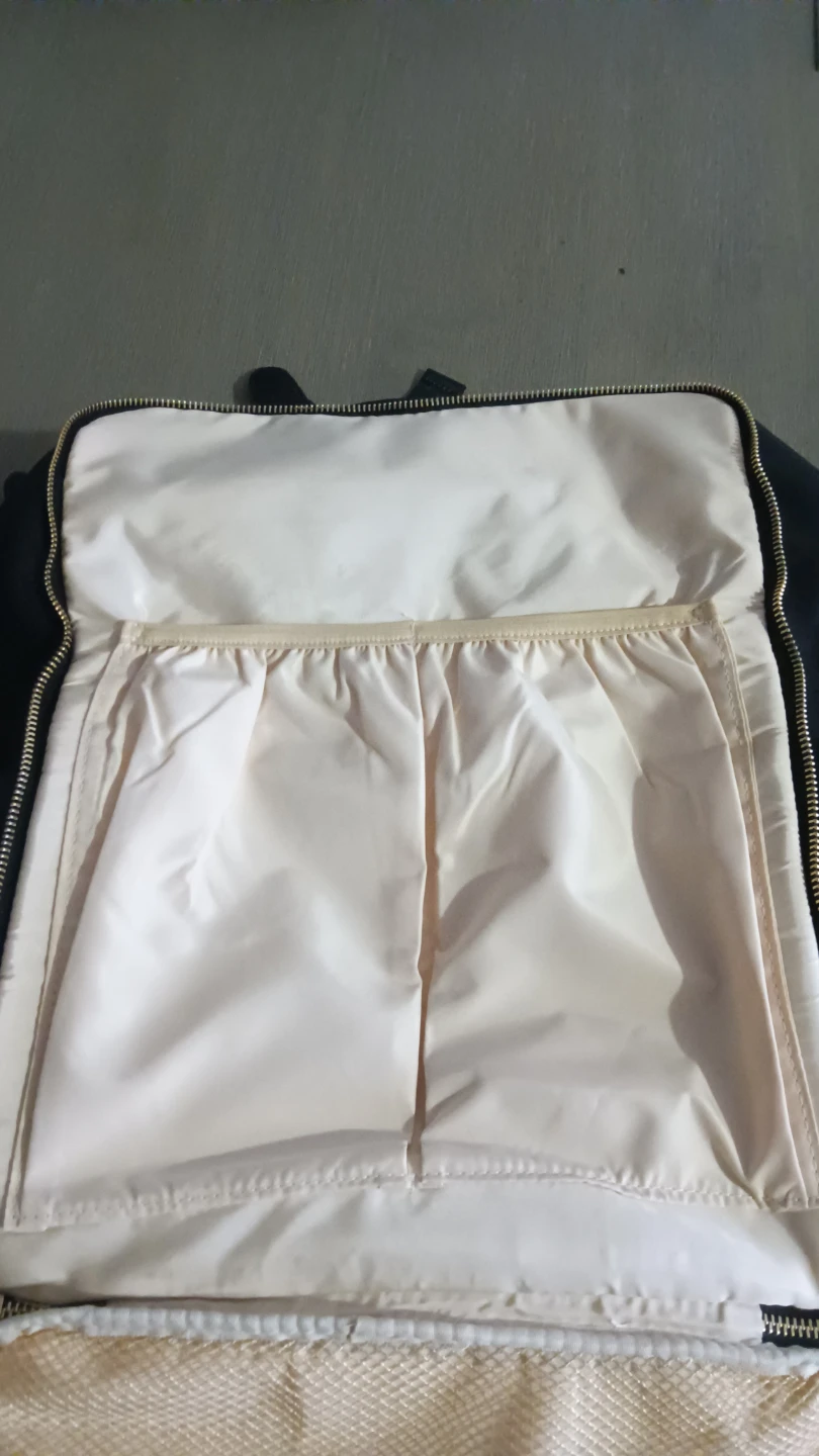 Black Faux Leather baby Backpack - photo 4