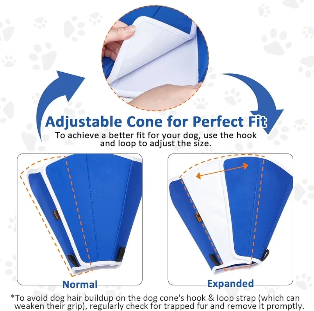 Soft Dog Cone Collar after Surgery Large - photo 4