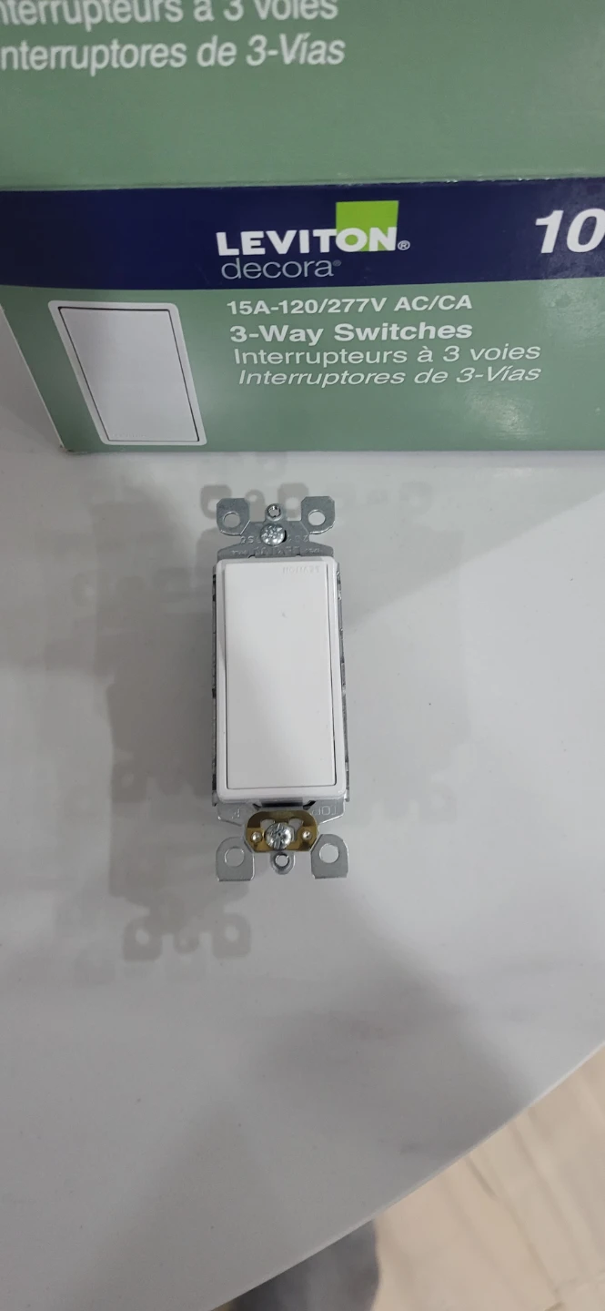 Leviton Decora 15A 3-Way Light Switches (6Pack) - photo 2