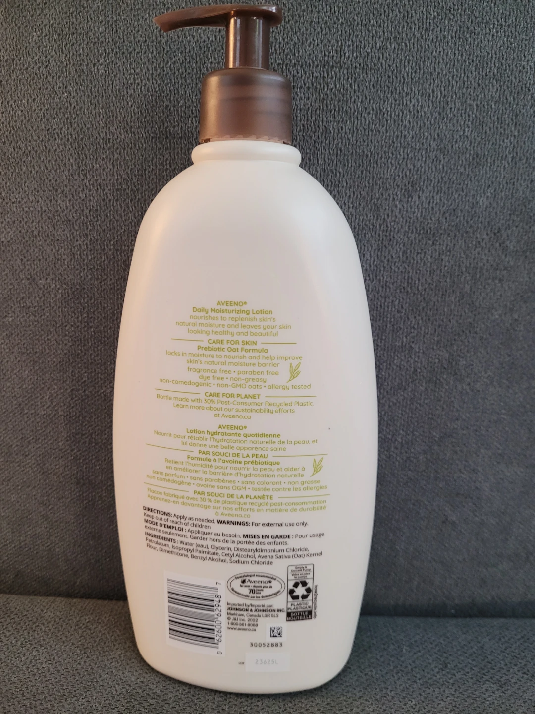 Aveeno Daily Moisturizing Lotion Fragrance-Free 710 mL - photo 2