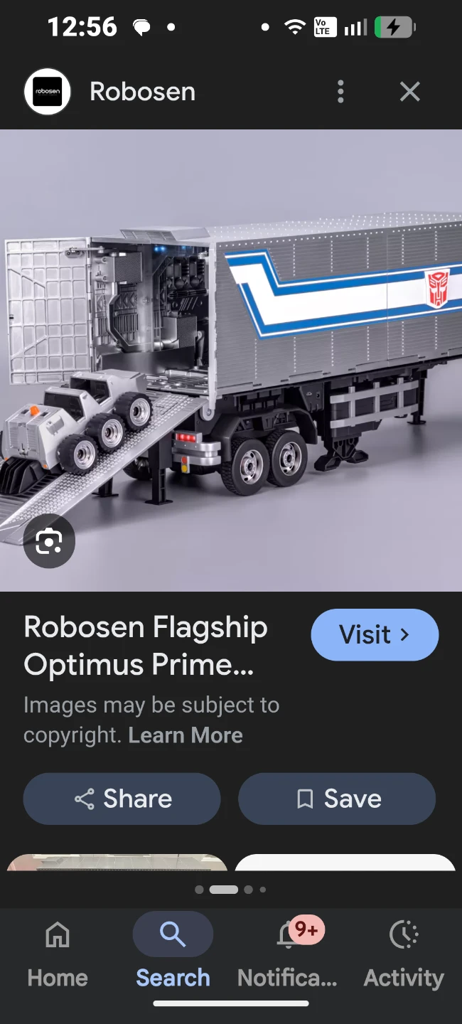 Robosen Transformers Optimus Prime Programmable Trailer - photo 4