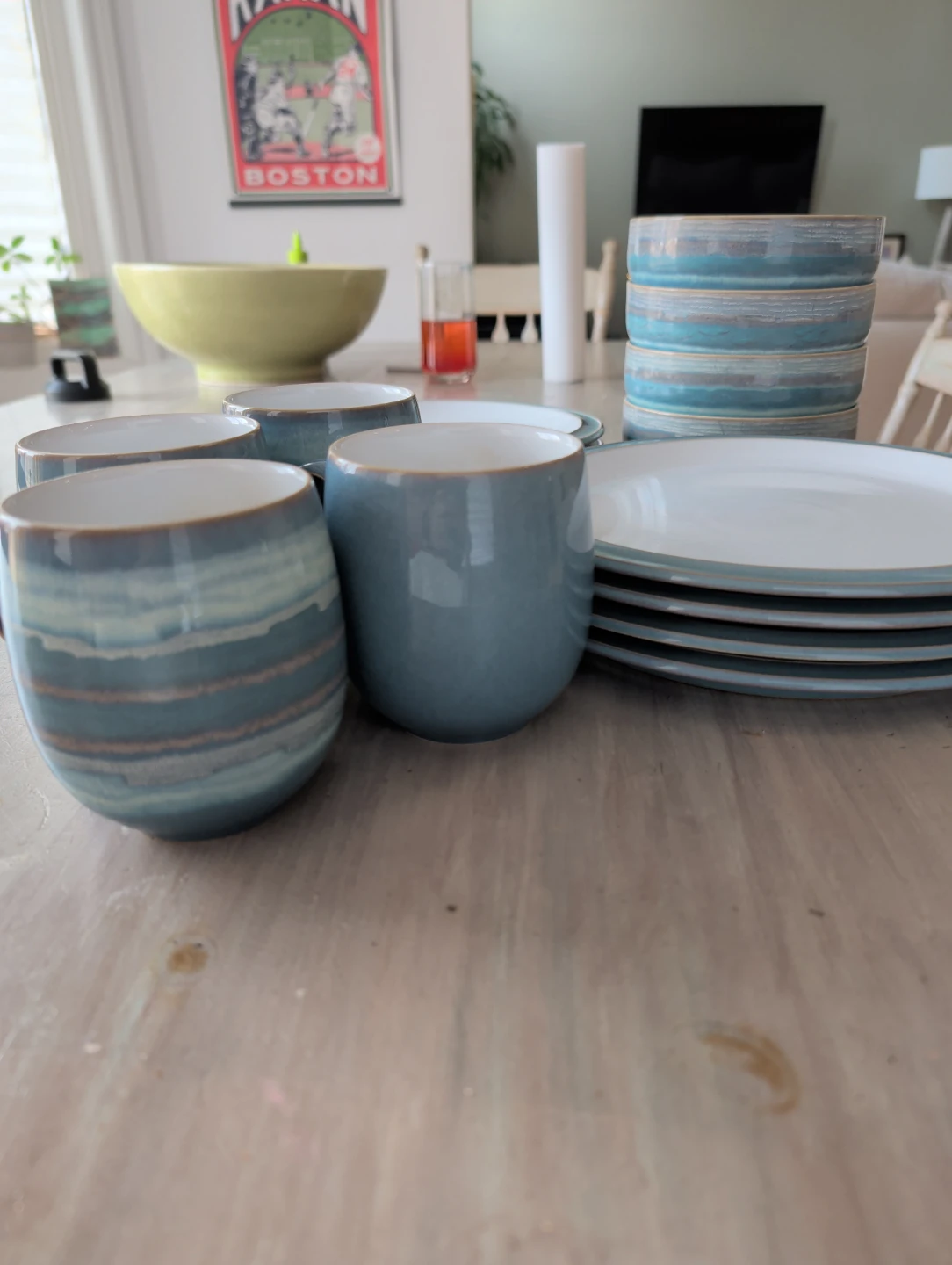 Denby Azure 16 piece dinnerware set - photo 2