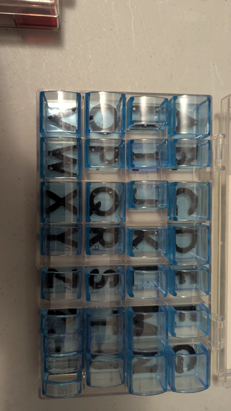 See and Stamp Transparent Alphabet Stamps - photo 3