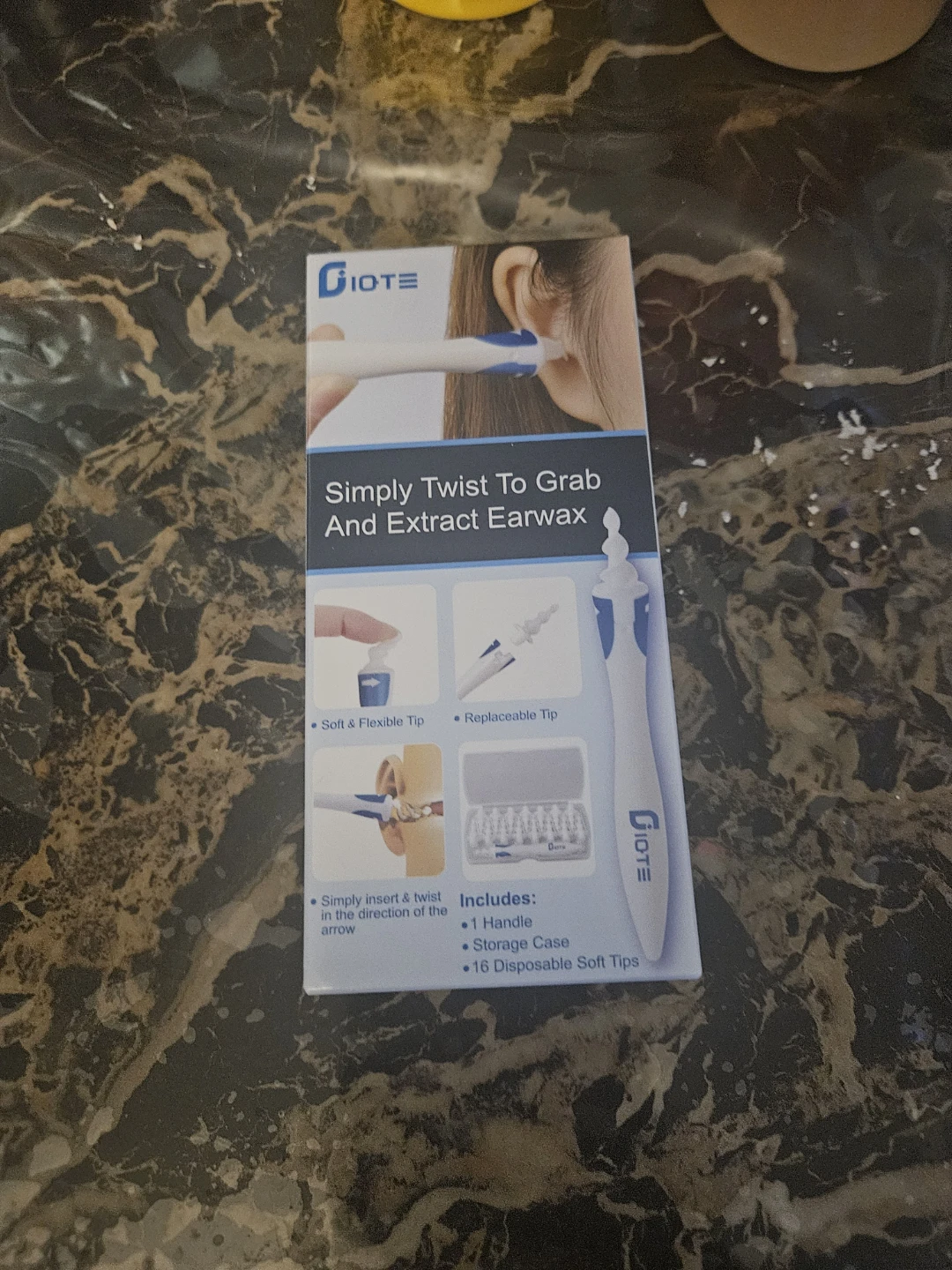 Extract earwax