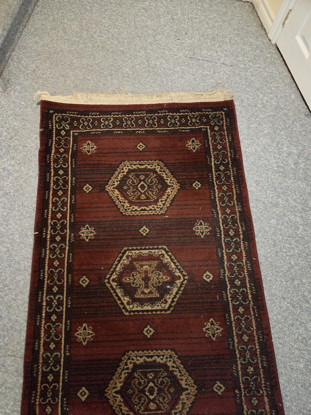 Paradise Runner Rug 100 x 300cm - Deep Red - photo 3