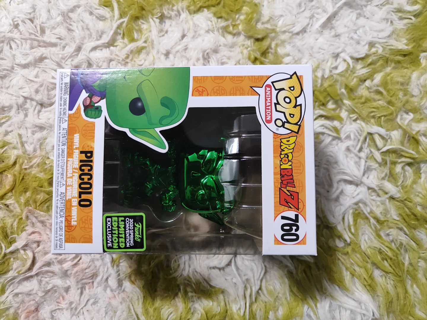 Funko Pop! Dragon Ball Z Piccolo #760 Chrome Limited Edition