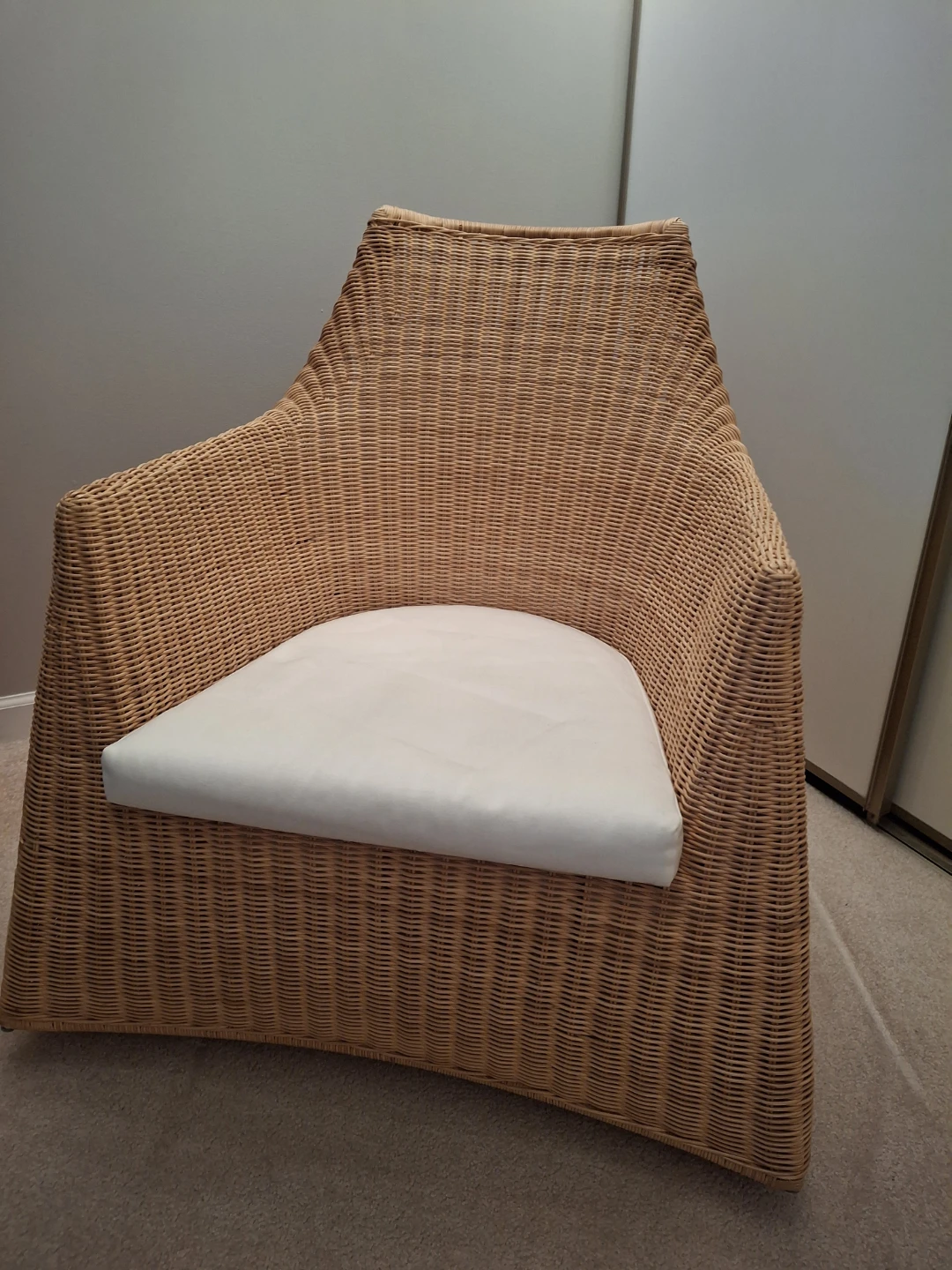 Rotan rocking chair Ikea 🧡