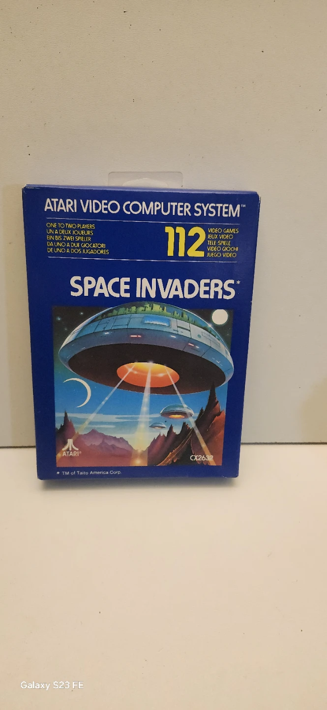 Atari 112 Space Invaders CX2652 Video Game