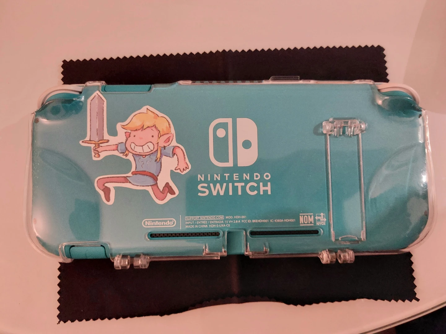 Nintendo Switch Lite (Turquoise) + case - photo 5