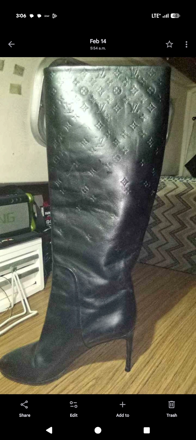 Louis Vuitton Knee-High Boots