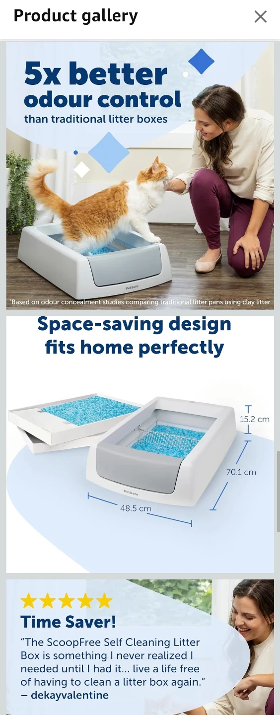 🐈PetSafe ScoopFree Litter Box - photo 3