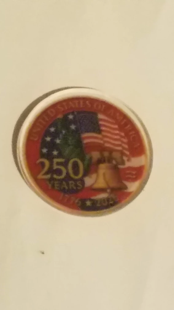 United States of America 250 Years Commemorative Coin