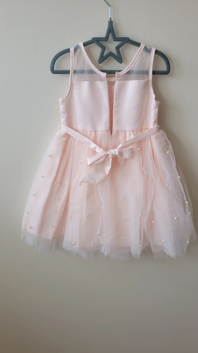 American Princess Pink Pearl Tulle Dress - Size 2T - photo 2