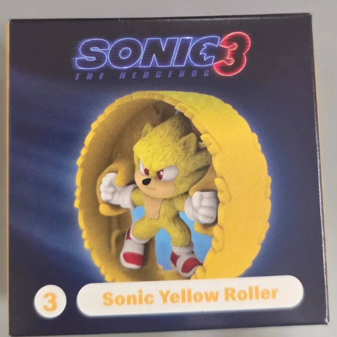 Sonic the Hedgehog 3 Sonic Yellow Roller Toy