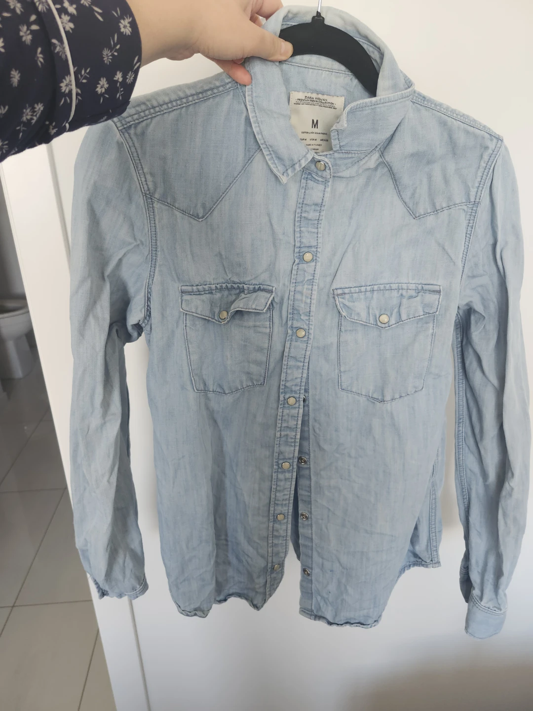 Zara Woman Denim Shirt - Size M