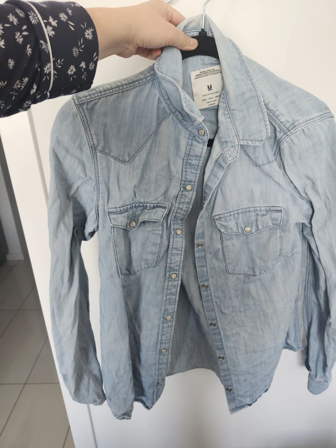 Zara Woman Denim Shirt - Size M - photo 4
